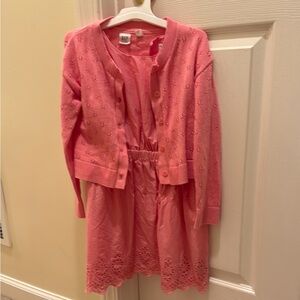 Gap size S 6/7 matching sweater & dress